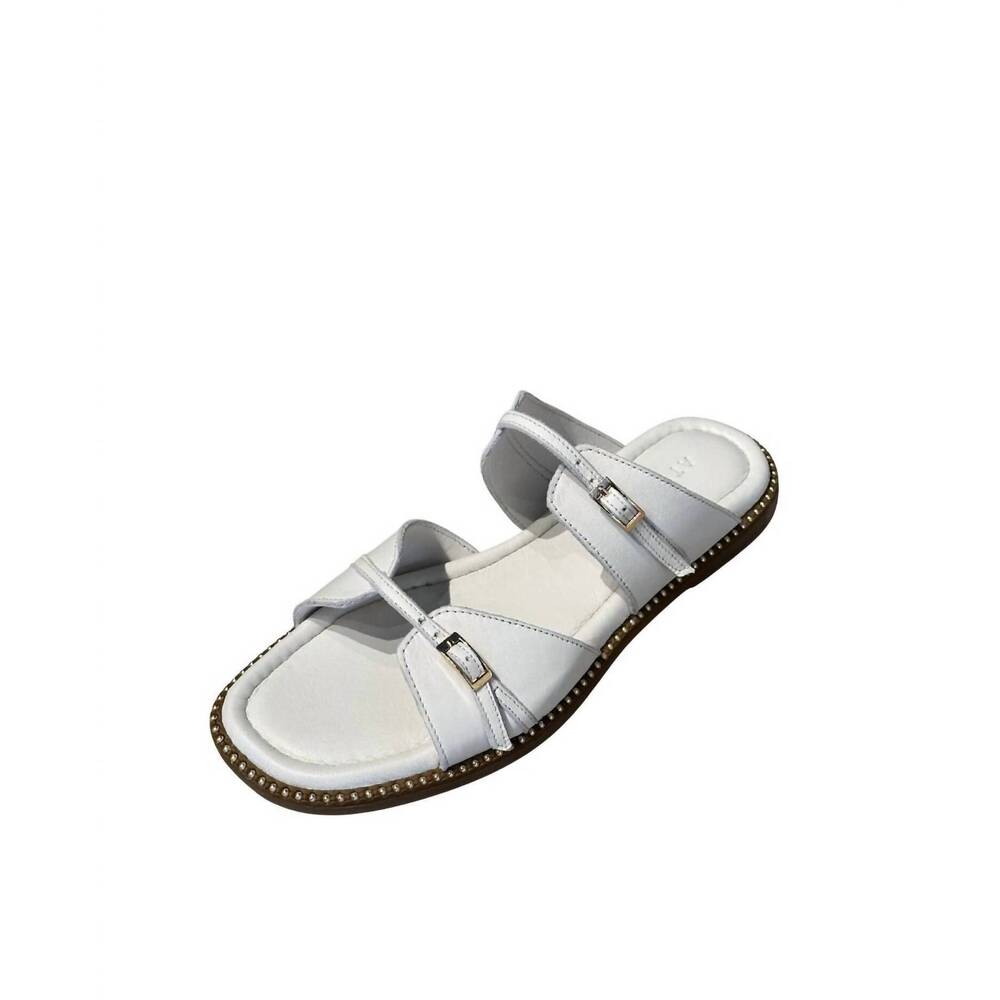 NEW ATELIERS women's blake slide sandal in marshmellow